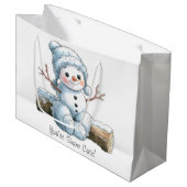 あなたは可愛い ラージペーパーバッグ (正面アングル)