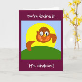 あなたは吐くんだ!ウェルカードを取る カード (黄色い花)