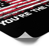 あなたは吸盤はあなたは負けおもしろいことわざ ポスター (角)