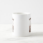 あなたは土の中に入るま遊で年を取らない コーヒーマグカップ (中央)