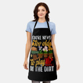 あなたは土の庭遊作には年を取らない エプロン (着用した状態)