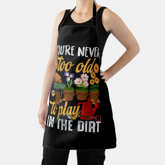 あなたは土の庭遊作には年を取らない エプロン (インサイチュ)