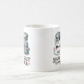 あなたは塩からコショウ –  コーヒーマグカップ (中央)