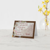 あなたは墓に安置された カード (黄色い花)