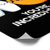 あなたは増加ボウルおもしろいボーリングパン ポスター (角)