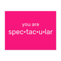 あなたは壮大なホットピンクの明るい赤紫色ミニマルだ