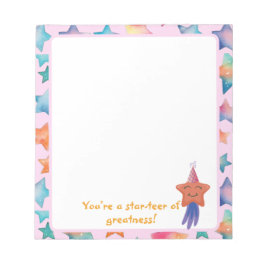 あなたは大いなる星を目指して！ノートパッド ノートパッド