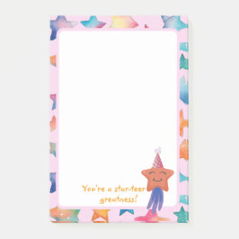 あなたは大いなる星を目指して！投稿に関する注意 ポストイット