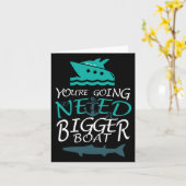 あなたは大きなボートパーティーボートが必要になる カード (黄色い花)