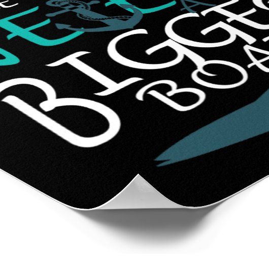 あなたは大きなボートパーティーボートが必要になる ポスター (角)