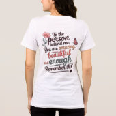 あなたは大切です トライブレンドＴシャツ (裏面)