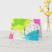 あなたは大切な存在なんだ カード (黄色い花)