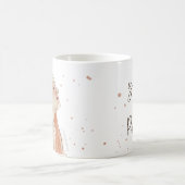 あなたは大切マググ |白とスプラッシュ コーヒーマグカップ (中央)