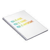 あなたは大切頭が切れるで優しい ノートブック (右側)