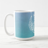 あなたは天使の引用文 コーヒーマグカップ (左)