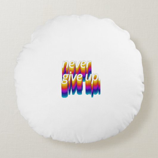 あなたは失敗しない、やる気を起こさせる検出引用文 ラウンドクッション (正面)