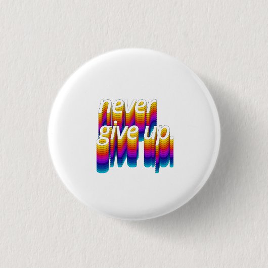 あなたは失敗しない、やる気を起こさせる検出引用文 缶バッジ (正面)