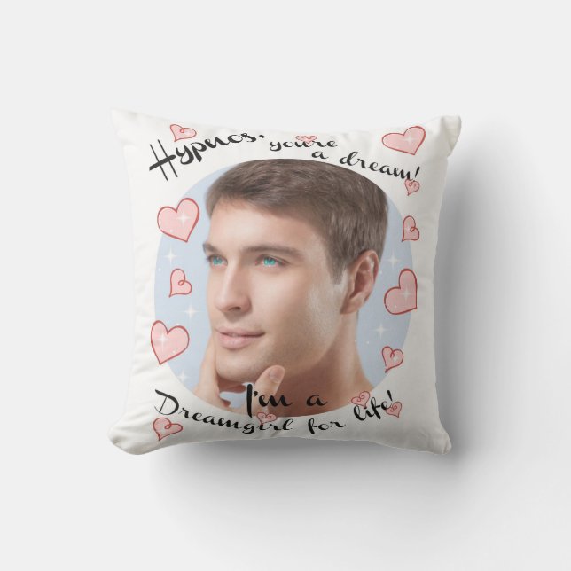 あなたは女の子およびHypnosより夢の枕 アウトドアクッション (正面)