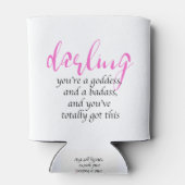 あなたは女神 缶クーラー (裏面)