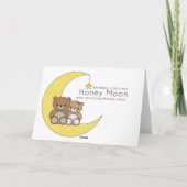 あなたは婚約した、お祝いくま カード (裏面)