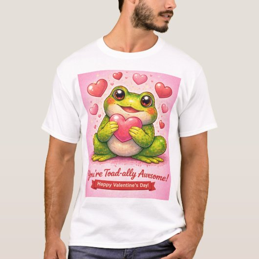 あなたは完全にすばらしいヒキガエルです Tシャツ (正面)