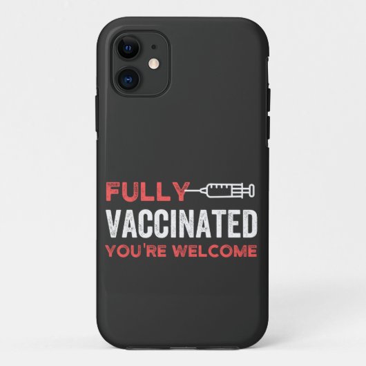 あなたは完全にワクチン接種を受けてもらう Case-Mate iPhoneケース (裏面)