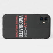 あなたは完全にワクチン接種を受けてもらう Case-Mate iPhoneケース (裏面(横))