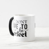 あなたは完璧でなくても良い モーフィングマグカップ (正面左)