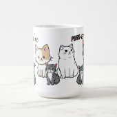 あなたは完璧な猫のアニメとハート コーヒーマグカップ (中央)