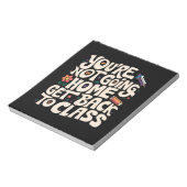 あなたは家に帰らない授業ナース ノートパッド (回転)