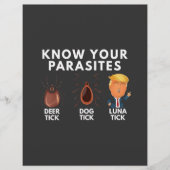 あなたは寄生虫のアンチトランプのユーモア政治を知る チラシ (正面)