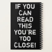 あなたは密接なアンチ – 社会引用文プランナー プランナー手帳 (裏面)