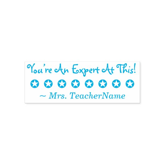 「あなたは専門家だ!」 グレーディング用ゴム印 セルフインキングスタンプ (デザイン)