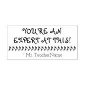 「あなたは専門家だ!」 ターターゴム印 ラバースタンプ (インプリント)