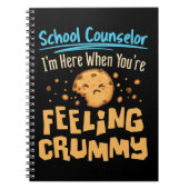 あなたは崩れたとき感じの学校カウンセラー ノートブック (正面)