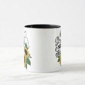 あなたは嵐よりも強い。ギフトコーヒー マグカップ (中央)