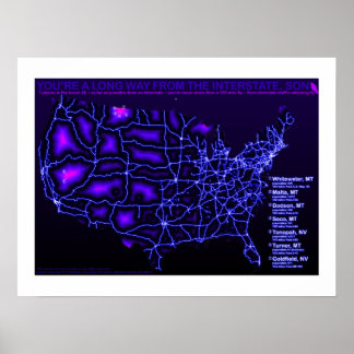 あなたは州間から遠い道 ポスター