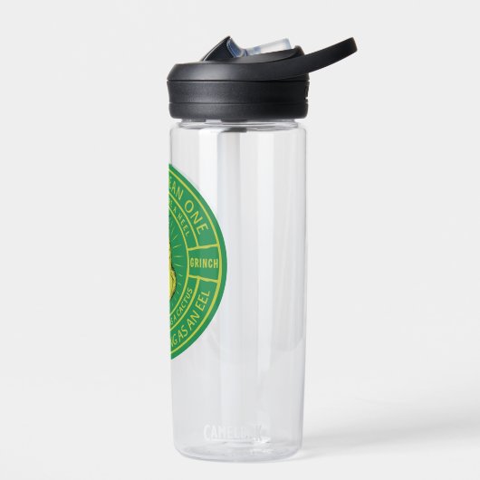 あなたは平均のワンミスターグラインバッジ ウォーターボトル (左面)