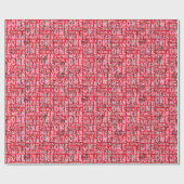 あなたは平均の一つのMrグラインチ赤パターン ラッピングペーパー (フラット)