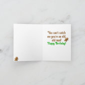 あなたは年老いた誕生日カード カード (内部)