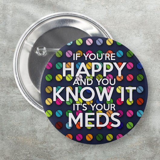 あなたは幸もしせで、それを知っている 缶バッジ