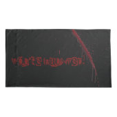 あなたは幽霊のよく出る枕 枕カバー (裏面-左)