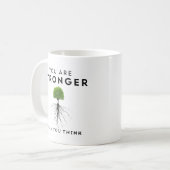 「あなたは強いコーヒーのマグカップ コーヒーマグカップ (正面左)