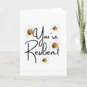 あなたは弾力性のある折り畳みグリーティングカード カード (正面)