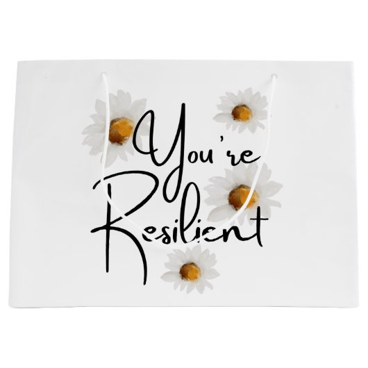 あなたは弾力性抱き枕 ラージペーパーバッグ (正面)