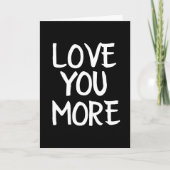 あなたは彼か彼女のためにもっといつもカードを好き カード (正面)