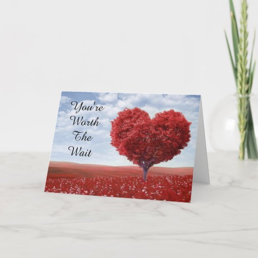 あなたは待つ価値空白のがある カード (正面)