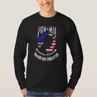 あなたは忘れUsa Pow Miaの国旗ではない Tシャツ