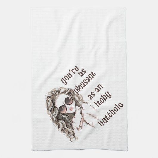 あなたは快適 キッチンタオル (縦)