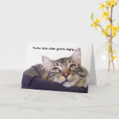 あなたは怒... カード (黄色い花)